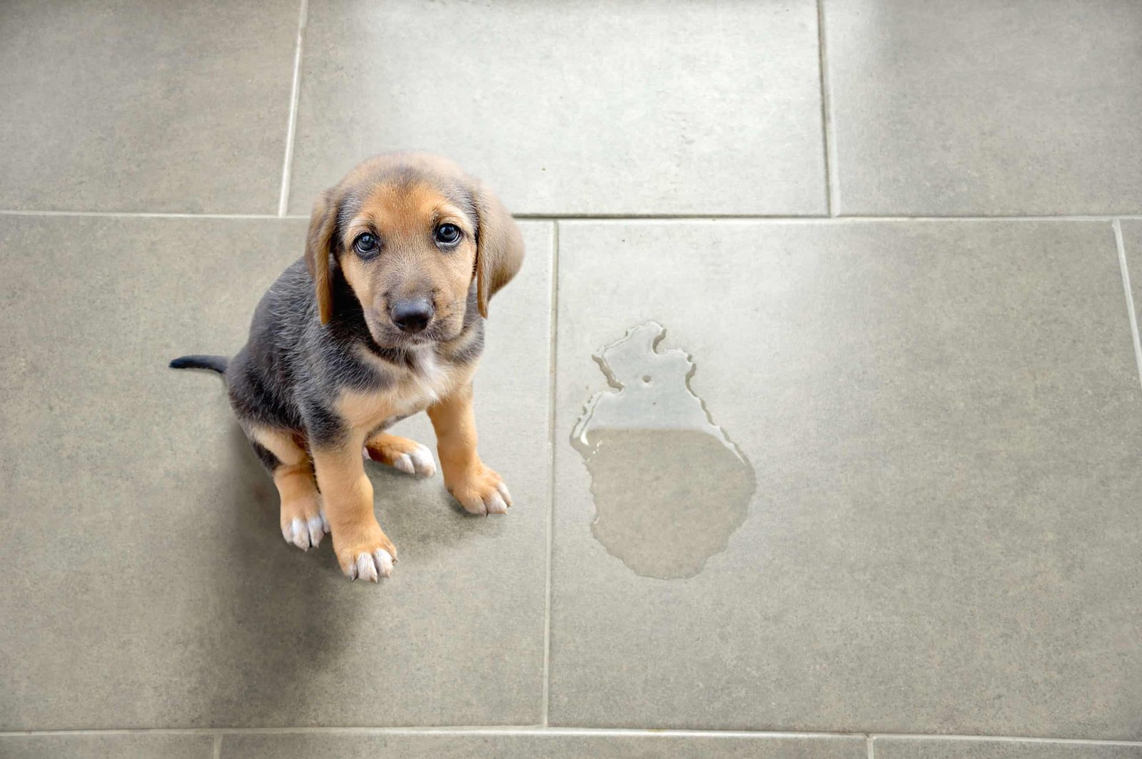 Why is my dog peeing on the floor?